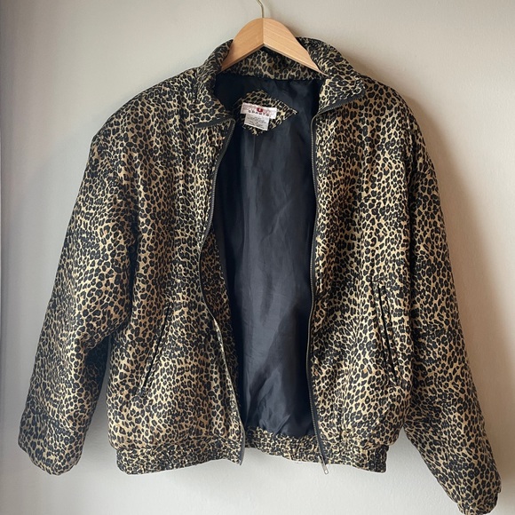 Cheetah Bomber Ski Jacket - Picture 1 of 4